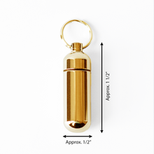 Load image into Gallery viewer, Oil of Gladness Anointing Oil<br> Value Packaged Oil Holder, Goldtone
