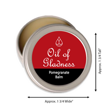 Load image into Gallery viewer, Oil of Gladness Anointing Oil&lt;br&gt; Pomegranate Solid Balm
