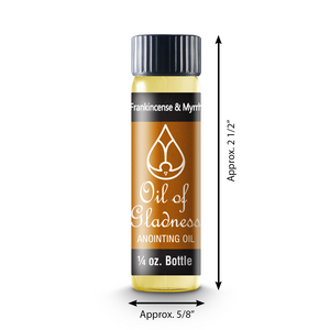 Oil of Gladness Anointing Oil<br> Frankincense and Myrrh