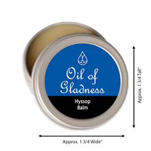 Load image into Gallery viewer, Oil of Gladness Anointing Oil&lt;br&gt; Hyssop Solid Balm
