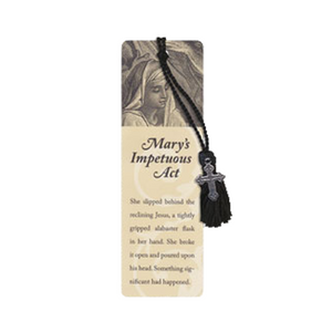 Oil of Gladness Anointing Oil<br> Mary's Impetuous Act Bookmark